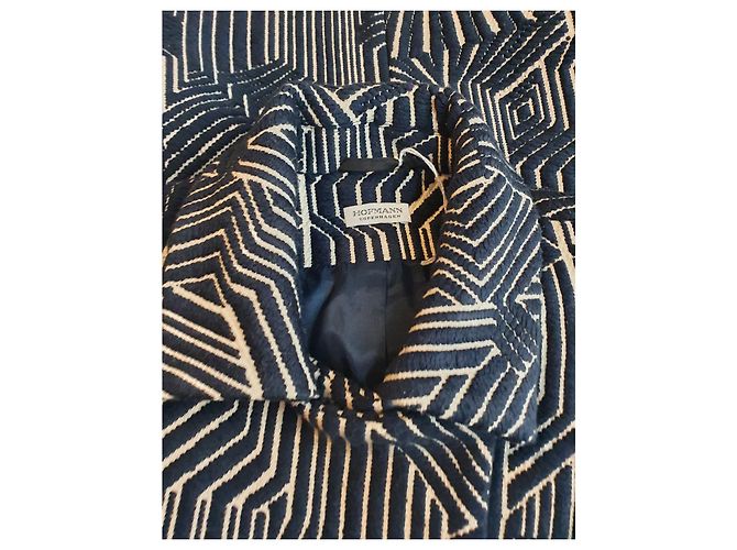 Autre Marque Abrigo Hofmann Copenhagen azul de algodón - vista 5