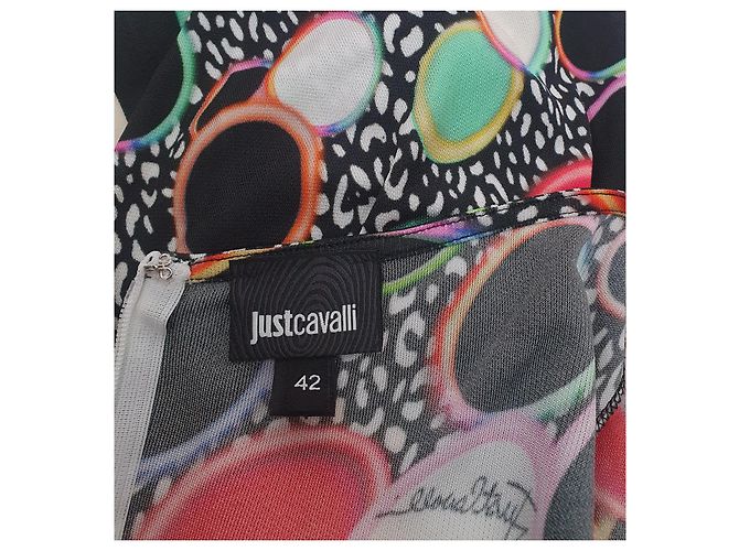 Abito Just Cavalli in viscosa multicolore - vista 6