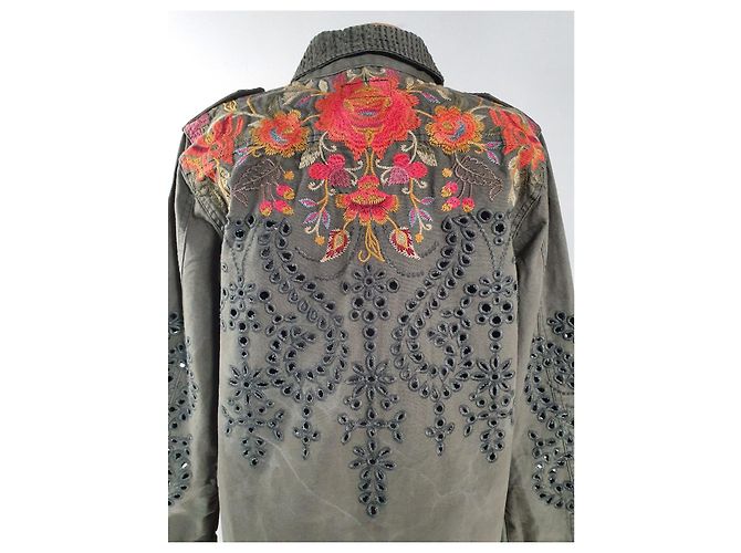 Autre Marque Giacca in cotone ricamata Johnny Was Workshop Multicolore - vista 6