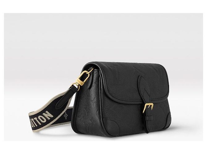 Louis Vuitton LV Diane empreinte Leder neu Schwarz - Ansicht 2