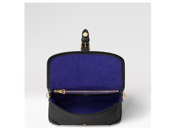 Louis Vuitton LV Diane empreinte Leder neu Schwarz - Ansicht 3