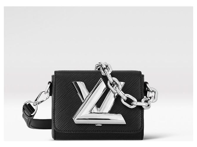 Louis Vuitton Twist Lock XL Black Epi Leather - view 4