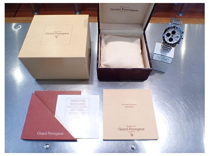 Girard-Perregaux GIRARD PERREGAUX GP7000 Cronografo argento da uomo - vista 14