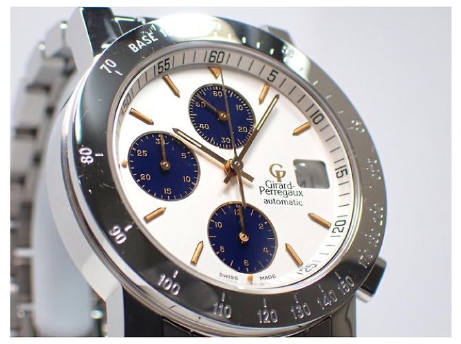 Girard-Perregaux GIRARD PERREGAUX GP7000 Cronografo argento da uomo - vista 2