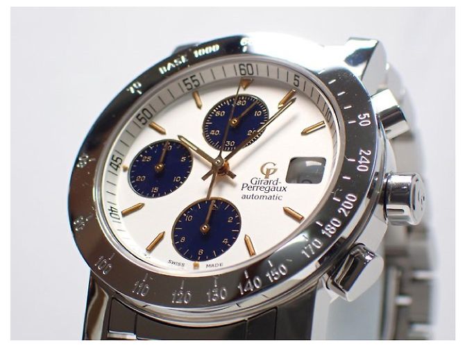 Girard-Perregaux GIRARD PERREGAUX GP7000 Cronografo argento da uomo - vista 3