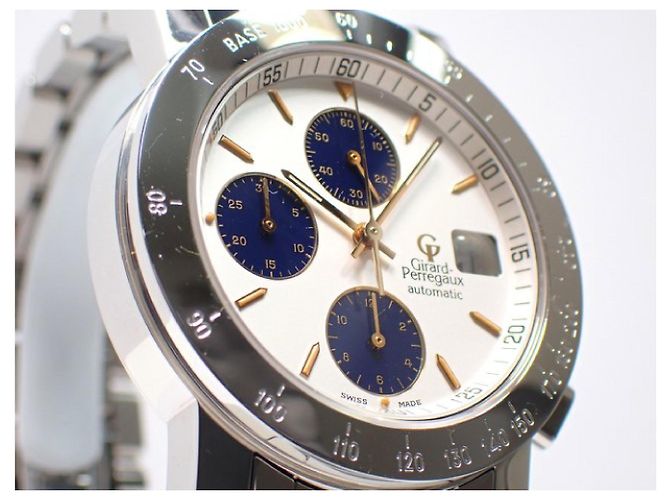 Girard-Perregaux GIRARD PERREGAUX GP7000 Cronografo argento da uomo - vista 4