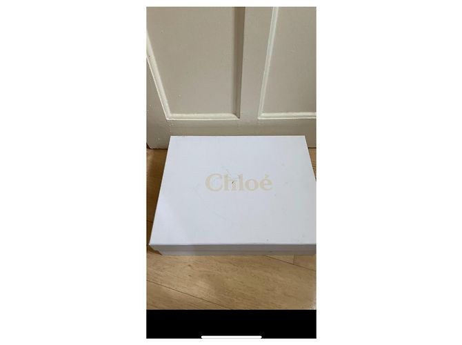 Stivaletti Chloé in pelle nero e marrone Marrone chiaro - vista 8