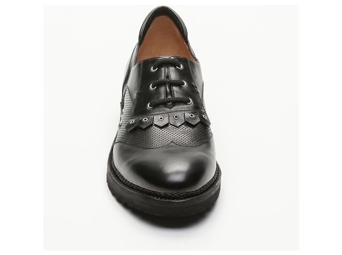 A. Testoni Scarpe derby testoni in pelle nuove Nero - vista 2