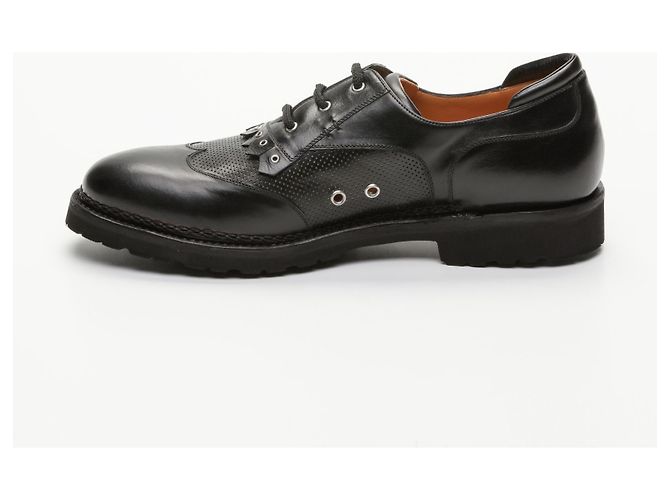 A. Testoni Scarpe derby testoni in pelle nuove Nero - vista 4