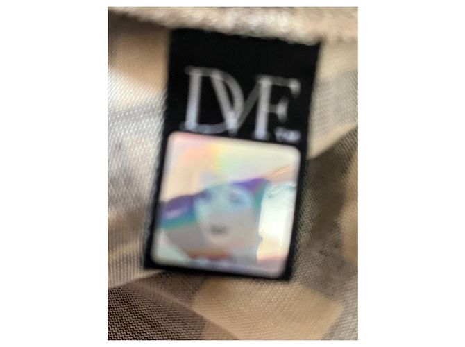 Diane Von Furstenberg DvF Victorio vestido estampado de jersey de seda Negro Beige - vista 6
