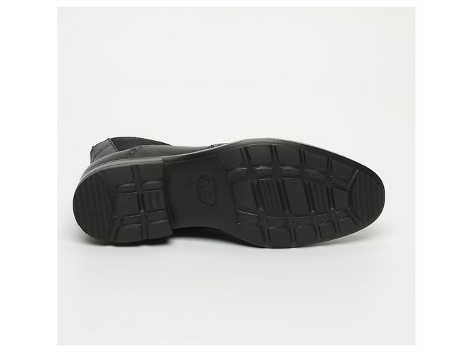 A. Testoni Testoni classic light male black booties - view 5