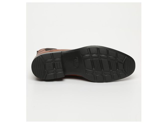A. Testoni Botines de hombre ligeros clásicos Testoni Marrón claro - vista 5