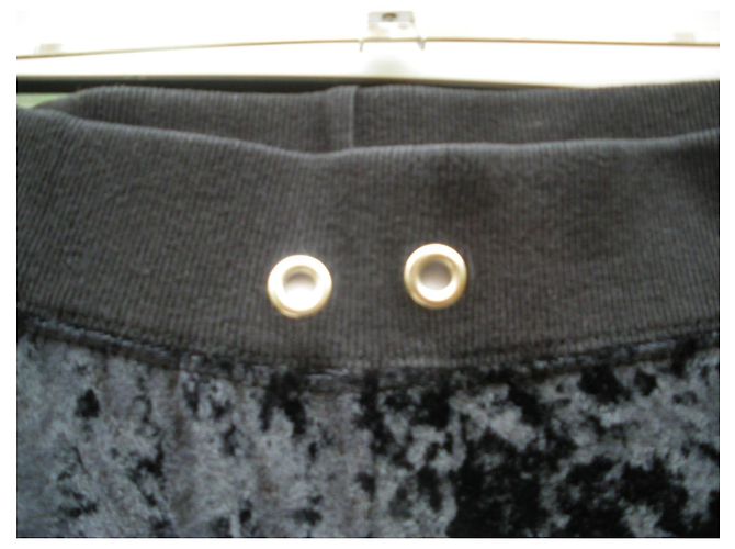 Conjunto de Jogging Roberto Cavalli en Terciopelo Negro - vista 10