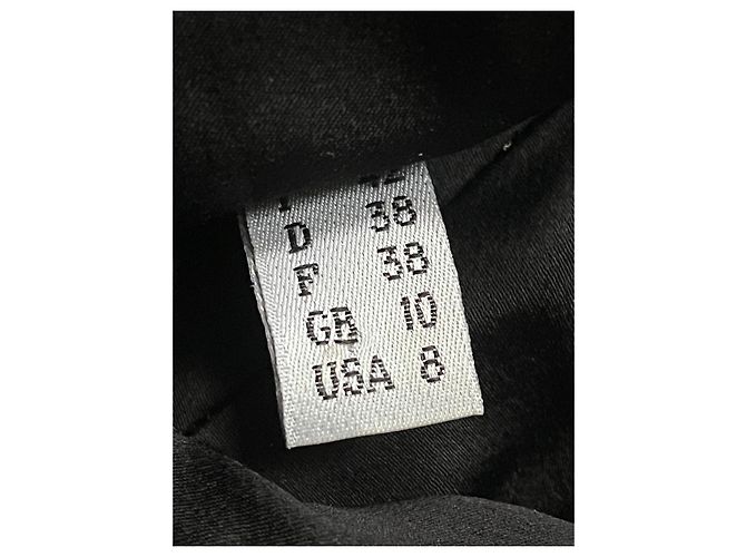 Schwarzes Satinkleid, Alberta Ferretti - Ansicht 4