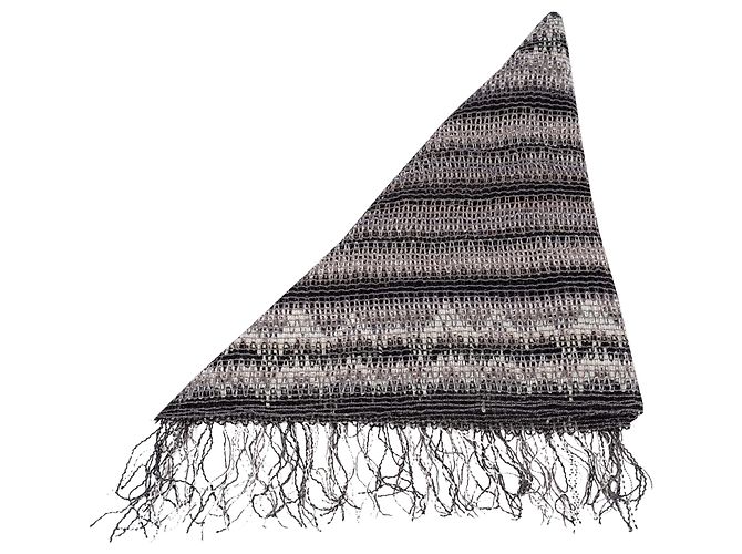 Missoni Chevron-Strickfoulard Weiß - Ansicht 3