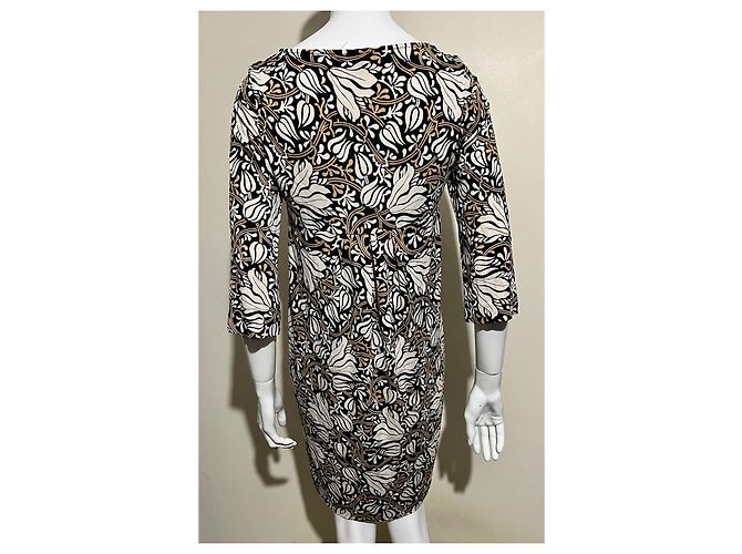 Diane Von Furstenberg Vestido túnica de seda DvF Elena Multicolor - vista 3