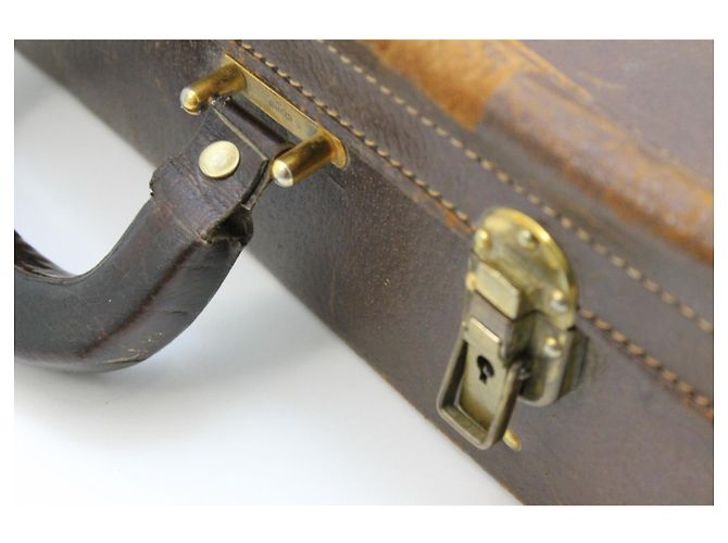 Gucci Bagages Tavel Vintage Marron - vue 11