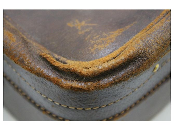 Gucci Bagages Tavel Vintage Marron - vue 12