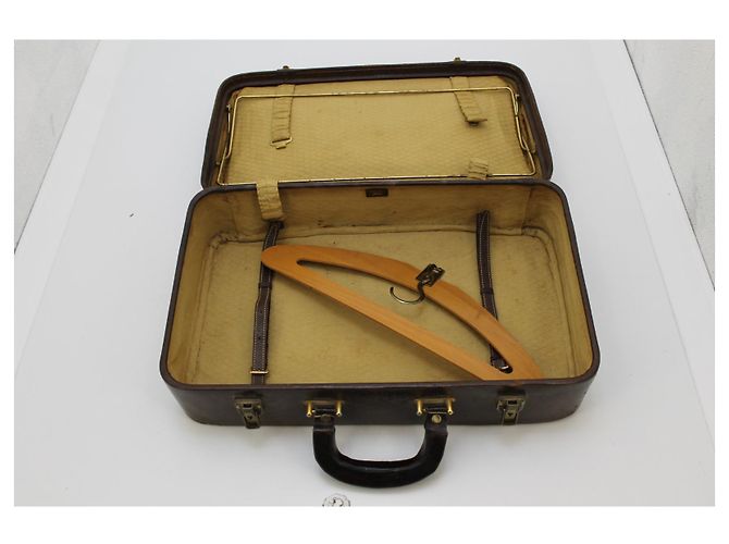 Gucci Bagages Tavel Vintage Marron - vue 3
