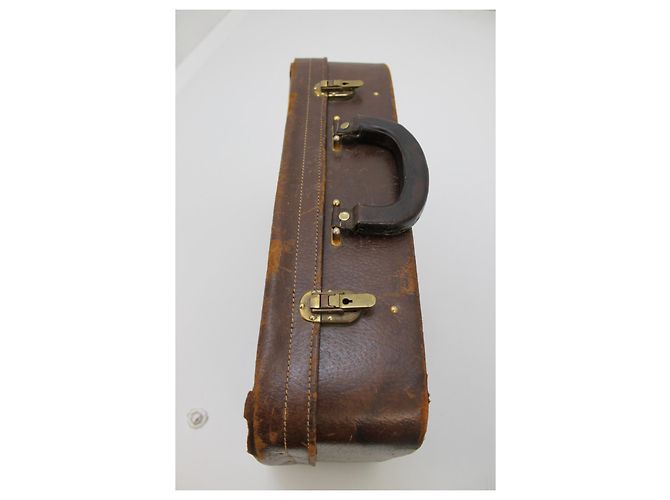 Gucci Bagages Tavel Vintage Marron - vue 5
