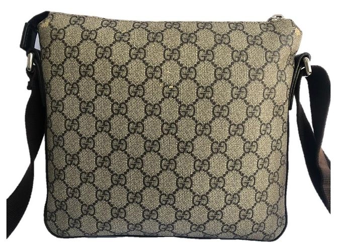 Gucci 406410 Borsa Messenger Beige - vista 2