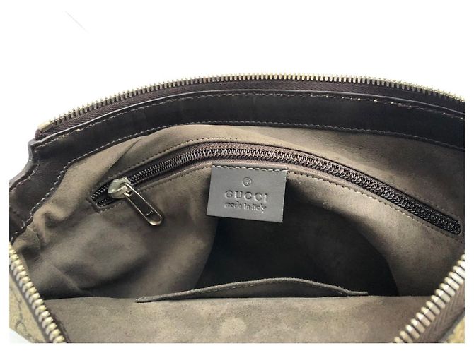 Gucci 406410 Borsa Messenger Beige - vista 5