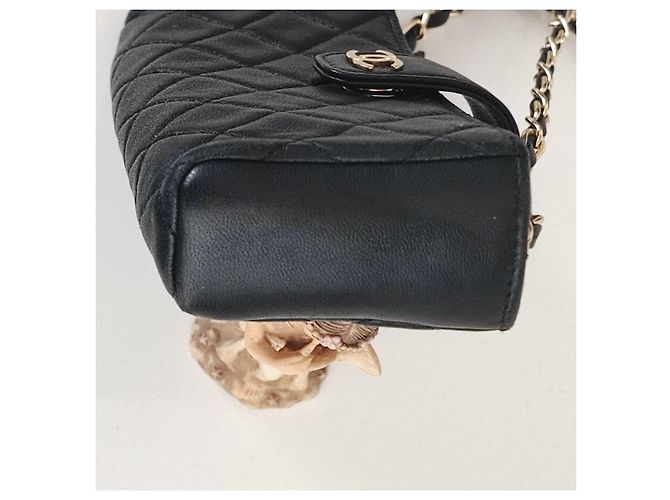 Wallet On Chain Chanel Bolsos de embrague Negro - vista 10