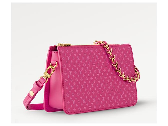 Louis Vuitton Custodia LV Lexington nanogram rosa - vista 2