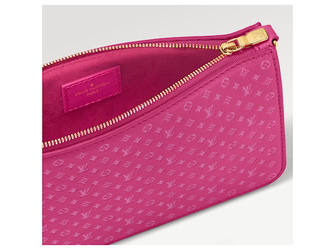 Louis Vuitton Custodia LV Lexington nanogram rosa - vista 4