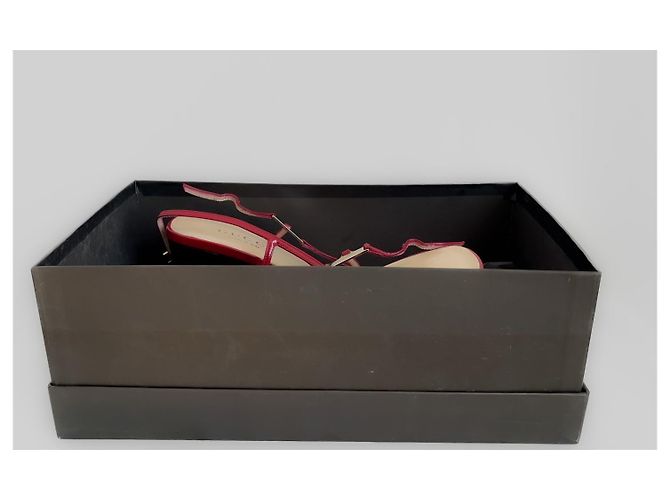 Gucci - Scarpin - Slingback-Pumps mit mittlerem Absatz Rot - Ansicht 9