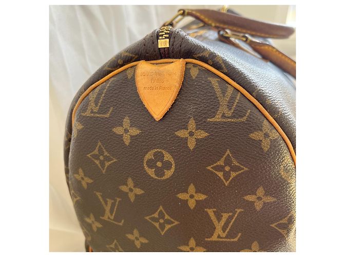 Borsa Louis Vuitton Speedy - Marrone - vista 18