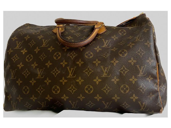 Borsa Louis Vuitton Speedy - Marrone - vista 2