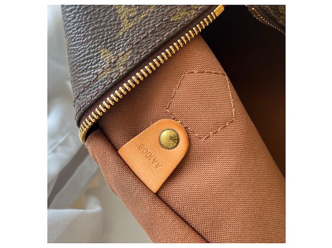 Borsa Louis Vuitton Speedy - Marrone - vista 4