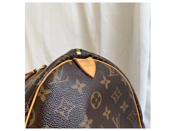 Borsa Louis Vuitton Speedy - Marrone - vista 6