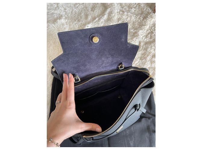 Belt Bag Borsa a mano Céline Belt Mini in pelle nera Nero - vista 5
