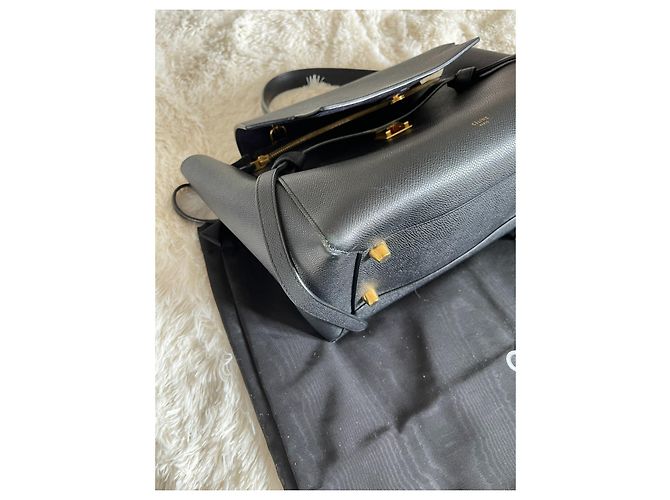 Belt Bag Borsa a mano Céline Belt Mini in pelle nera Nero - vista 8