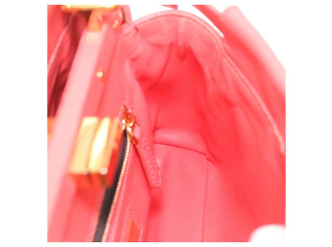 FENDI micro picaboo borsa a mano in pelle 2modo Orange Auth am3883 Arancione - vista 21