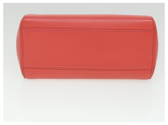 FENDI micro picaboo borsa a mano in pelle 2modo Orange Auth am3883 Arancione - vista 5