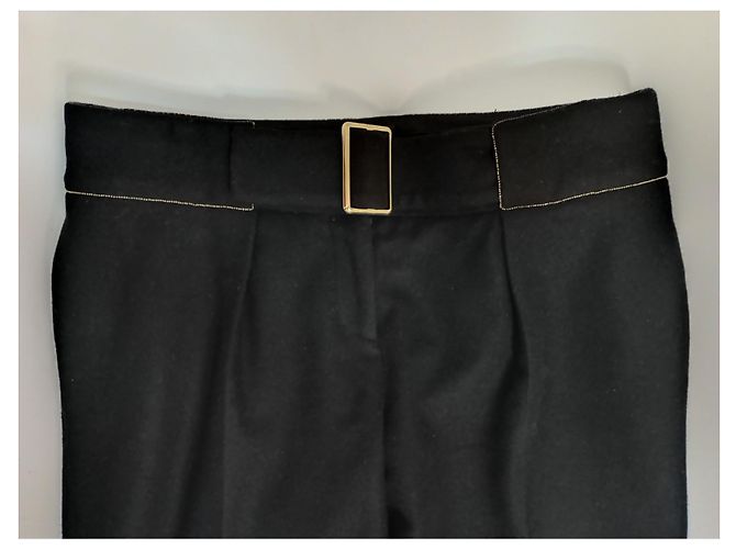 Chanel Pantalones, polainas Negro - vista 2