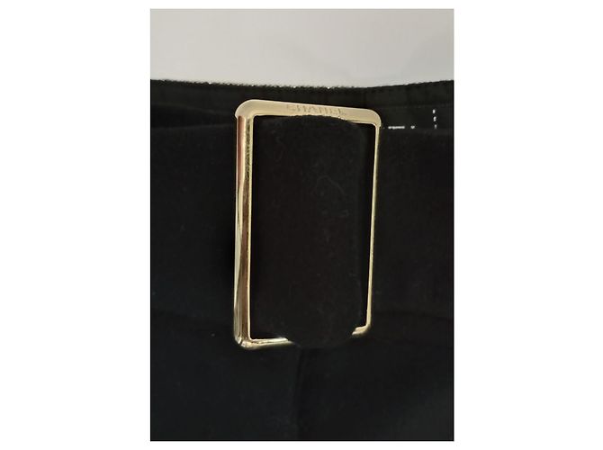 Chanel Pantalones, polainas Negro - vista 4