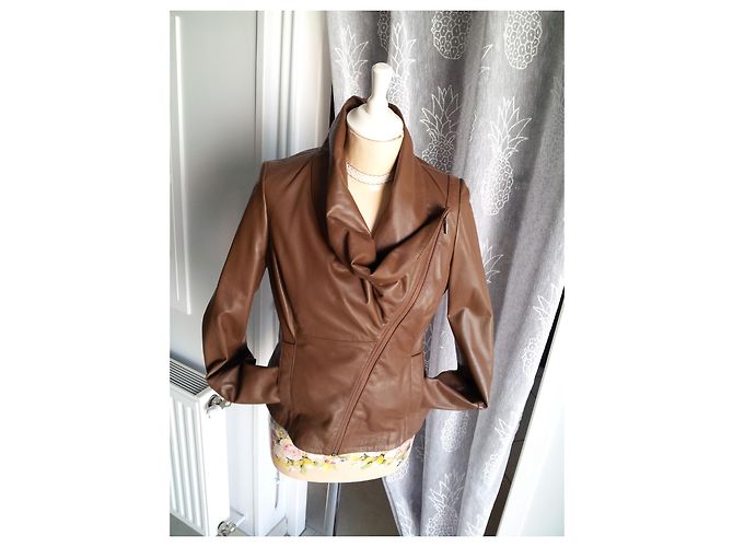 Autre Marque Lederjacke aus Lammleder - Ansicht 5