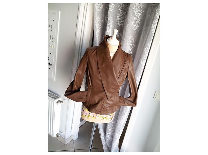 Autre Marque Lederjacke aus Lammleder - Ansicht 8
