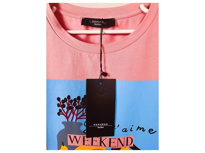 Camiseta gráfica Weekend Max Mara Chopin St. Tropez de algodón Multicolor - vista 2