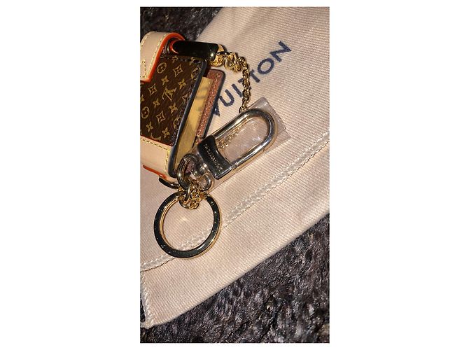 portachiavi, Gioielli borsa Louis Vuitton Marrone - vista 11