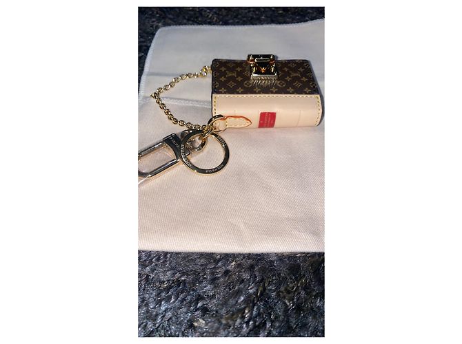 portachiavi, Gioielli borsa Louis Vuitton Marrone - vista 7