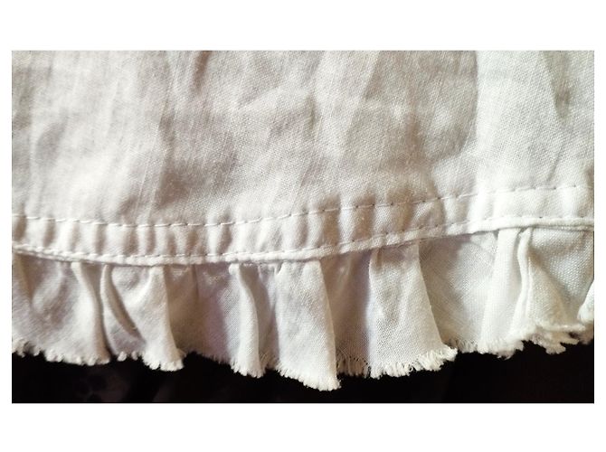 FALDA CALVIN KLEIN FALDA FOLK CHAMPETRE DIAMS T 36/38 Blanco - vista 6