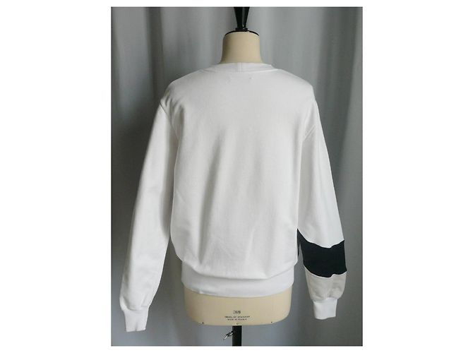 CHANEL Sammler-Sweatshirt mit Monogramm RARE Unisex S44 Mehrfarben - Ansicht 2