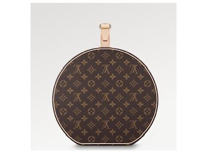 Louis Vuitton Cappelliera Monogram 40 Marrone - vista 3