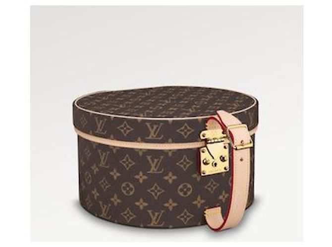Louis Vuitton Cappelliera 30 Monogram Marrone - vista 3