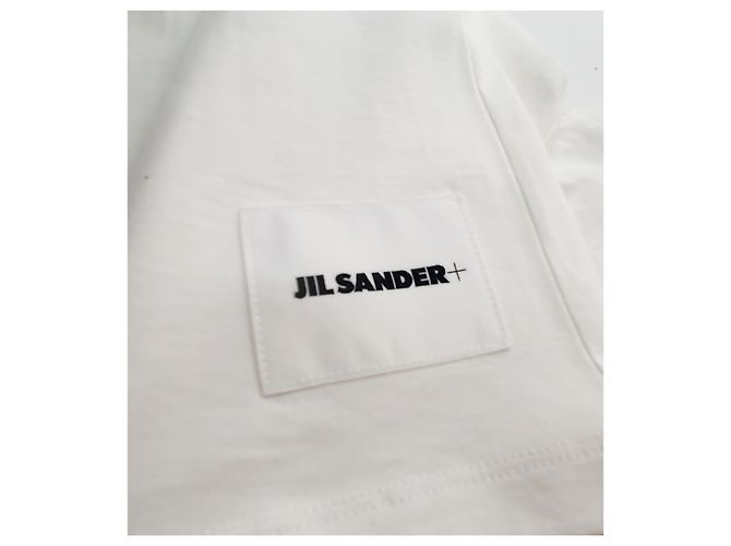 T-shirt Jil Sander in cotone bianco - vista 7